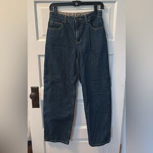 L.L. Bean Double L Straight Flannel Lined Jeans